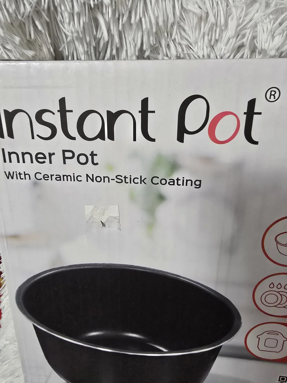 Instant Pot Mini 3-Quart Replacement Inner Pot - Black